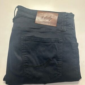 34 Heritage Men's Navy Twill 5 pocket pants